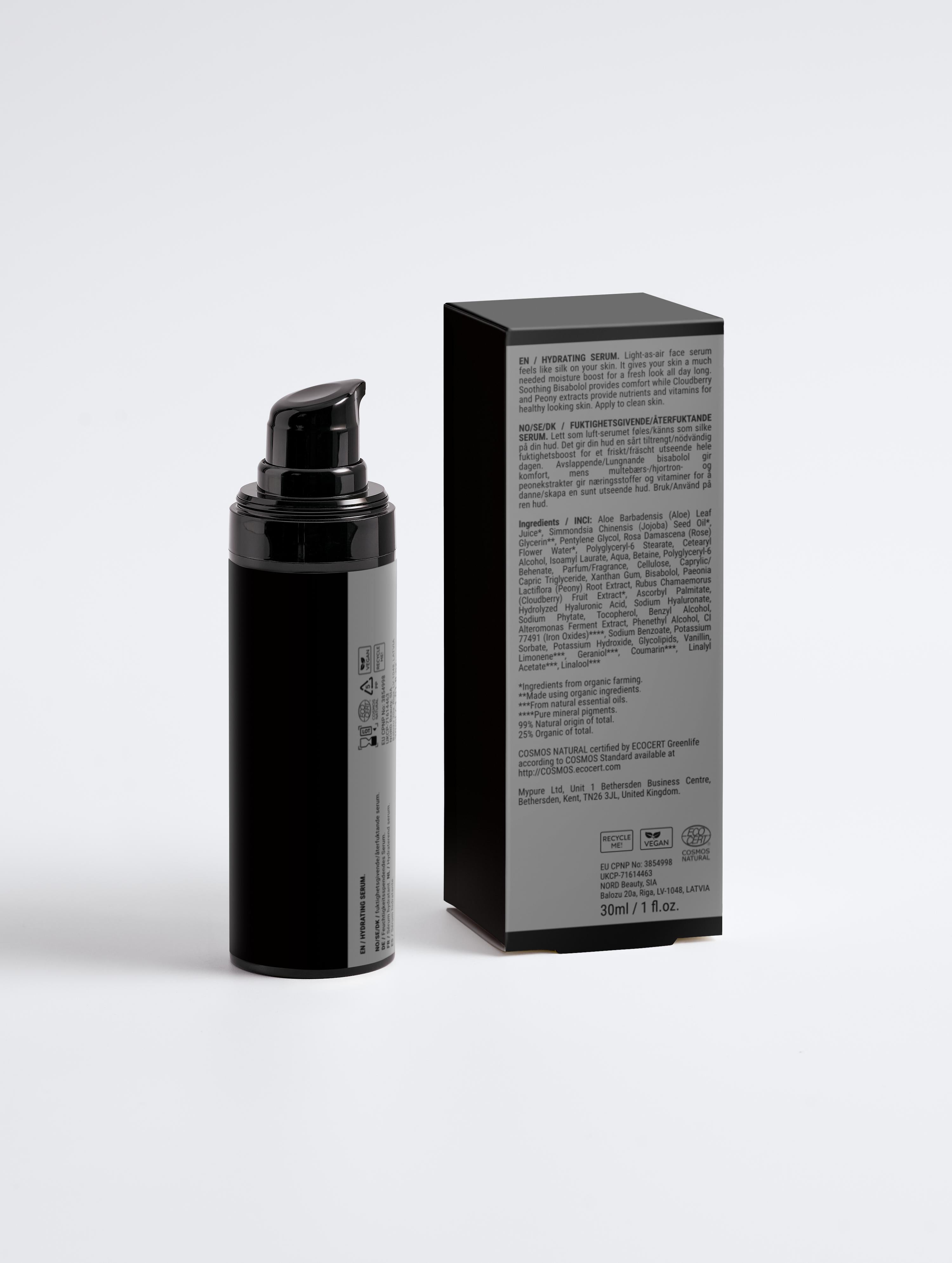 Sérum bio hydratant Visage et Cou- La Rosée de Nyx